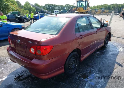 2008 Toyota Corolla S из США, поврежденный, VIN 1NXBR32E68Z012629